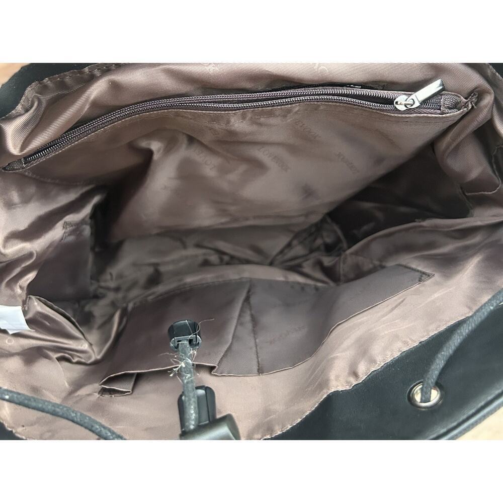 Lumination Geometric Iridescent Backpack Excellent Cond. Multicolor Drawstring - Picture 4 of 5